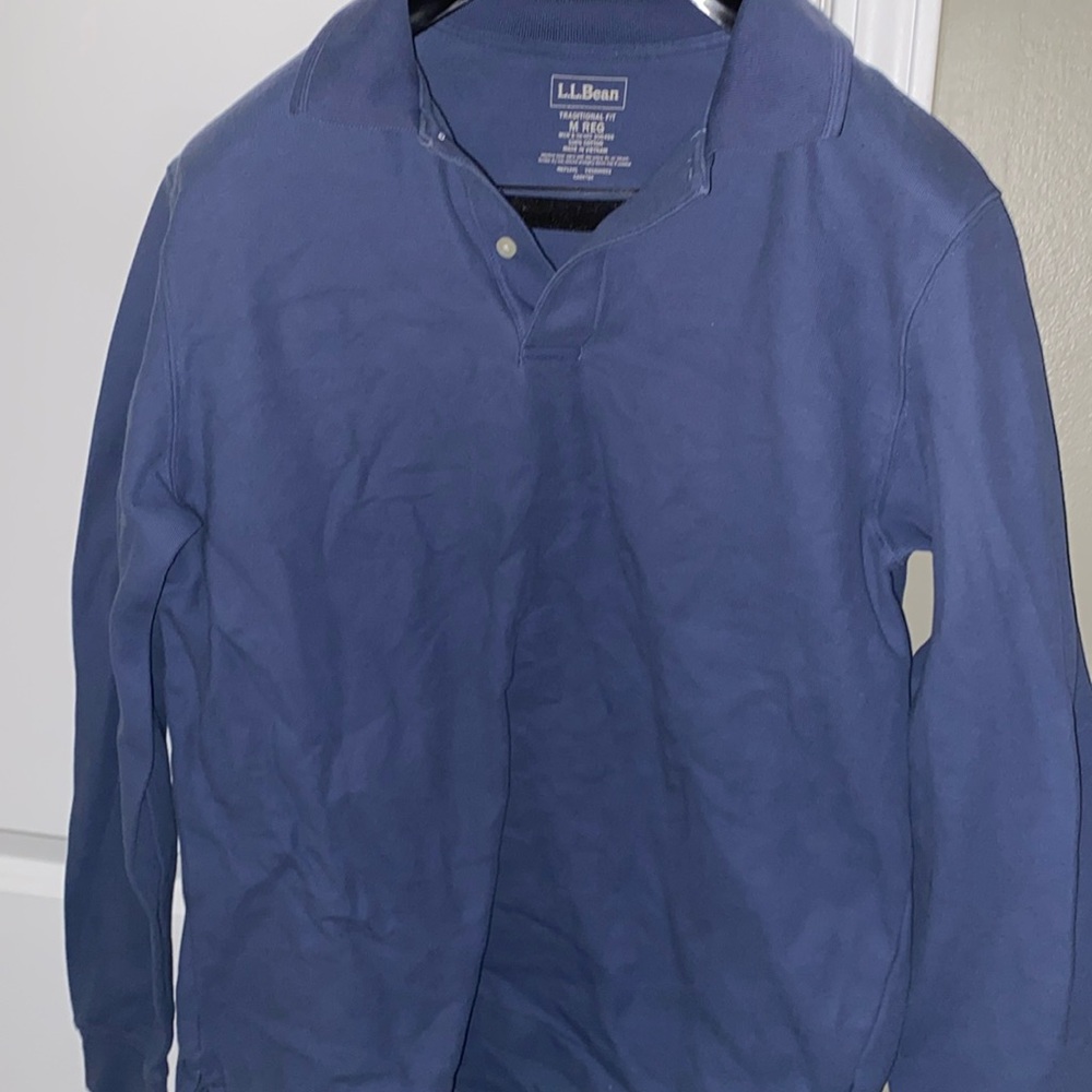 L.L Bean Blueish Color Sweater